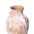 Artisan Ceramic Aged Terracotta Vase Country