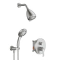 Large Amount of water Multi Function Shower Head brushed nickel-brass