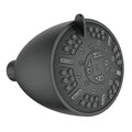 Large Amount of water Multi Function Shower Head matte black-brass