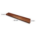 29 Inch Rectangular Metal Windowsill Plant Tray,