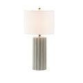 Ribbed Ceramic Table Lamp