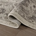 Tiled Border Area Rug beige+cream-polyester