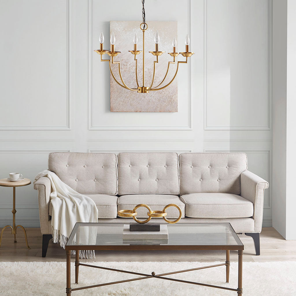 Savor 6 Light Traditional Candelabra Styled