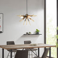 3 Light Spiked Chandelier