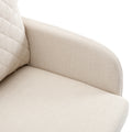 COOLMORE Convertible Sleeper Sofa Bed, Modern Velvet beige-linen