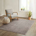 Super Soft Polyester Shag Area Rug grey-polyester