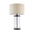 Glass Cylinder Table Lamp