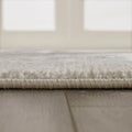 Tiled Border Area Rug beige+cream-polyester