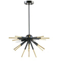 3 Light Spiked Chandelier