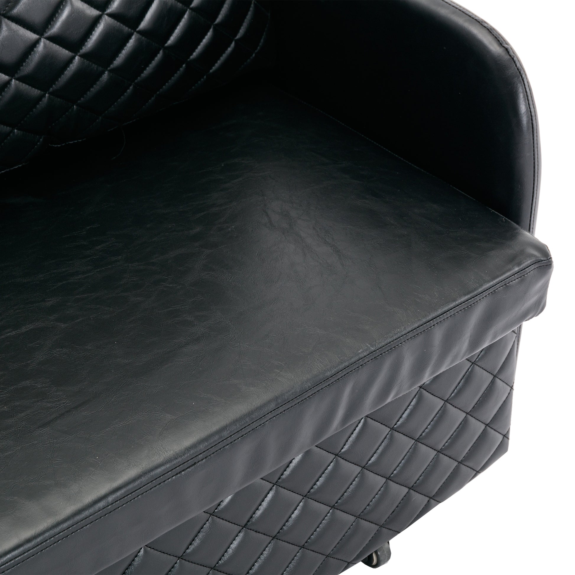 COOLMORE Convertible Sleeper Sofa Bed, Modern Velvet black-pu