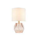 Bella Geometric Glass Table Lamp