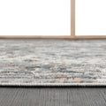 Medallion Woven Area Rug grey-polyester