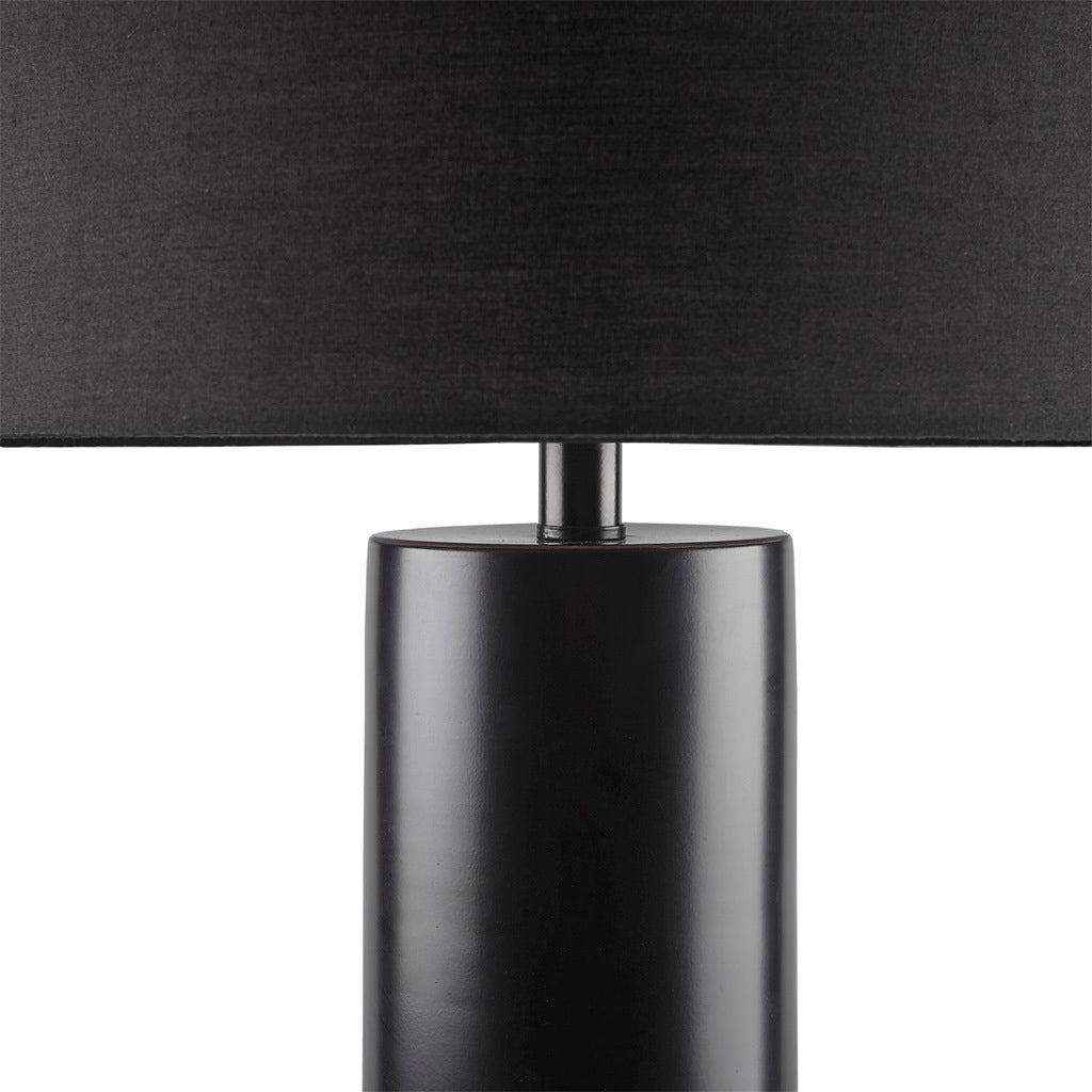 Fulton Concrete Table Lamp black-cotton