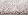 Super Soft Polyester Shag Area Rug grey-polyester