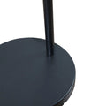 Arched Metal Floor Lamp with Frosted Glass Shade matte black base+frosted shade-iron