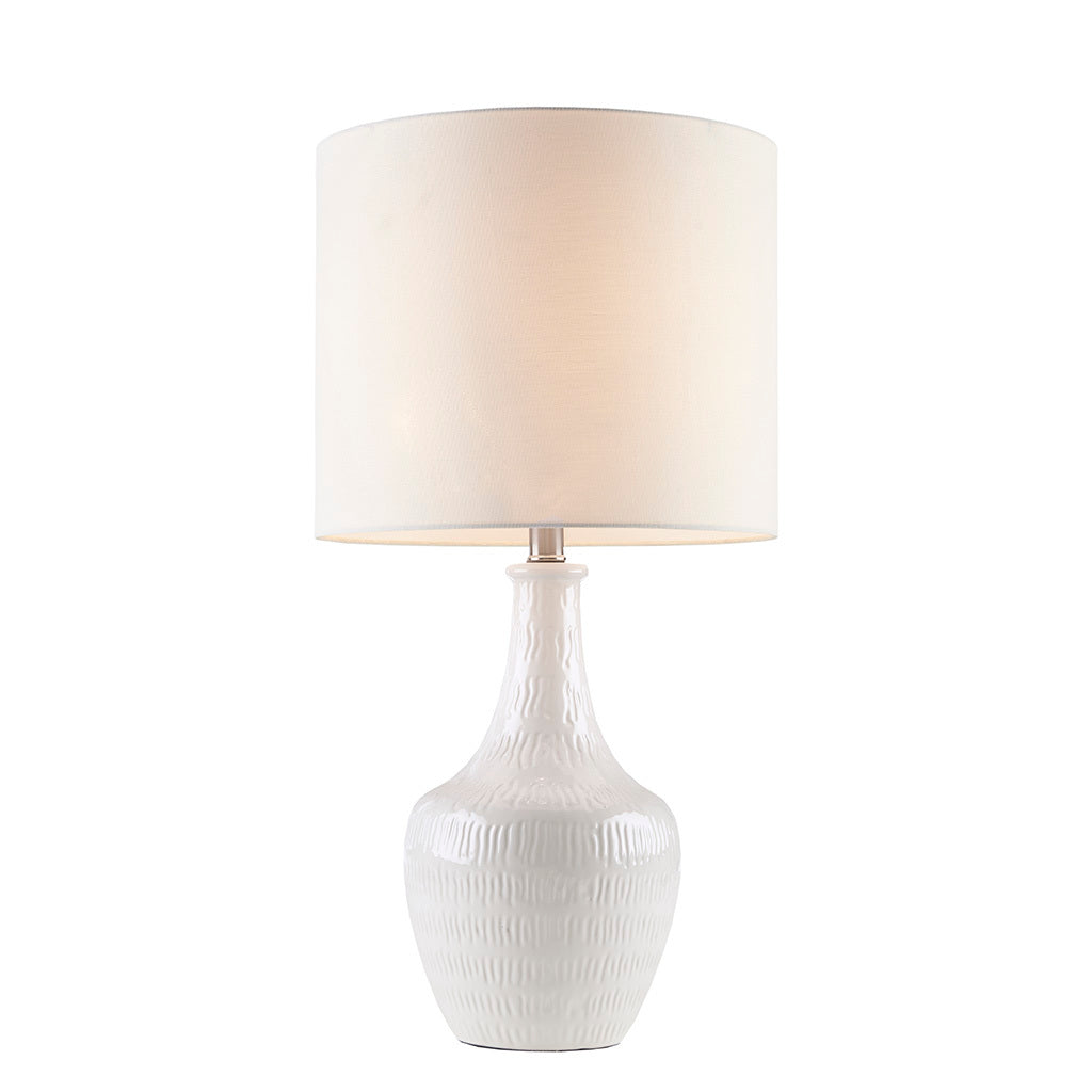 Celine Textured Ceramic Table Lamp