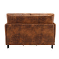 COOLMORE Convertible Sleeper Sofa Bed, Modern Velvet coffee-microfiber