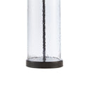 Glass Cylinder Table Lamp