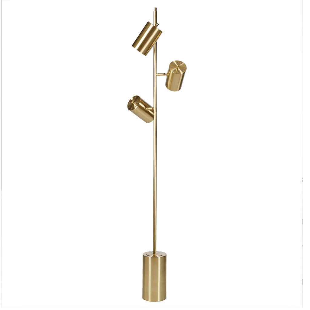 3 Light Metal Floor Lamp