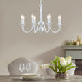 8 Light Traditional Metal Chandelier