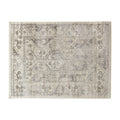 Tiled Border Area Rug beige+cream-polyester