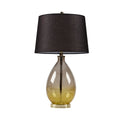 Cortina Ombre Glass Table Lamp, Set of 2 gold-cotton