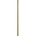 Angular Arched Metal Floor Lamp gold-polyester