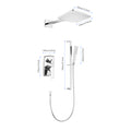 Shower System with Shower Head, Hand Shower,