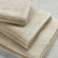 100% Cotton Quick Dry 12 Piece Bath Towel Set taupe-cotton