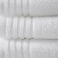 100% Cotton Quick Dry 12 Piece Bath Towel Set white-cotton