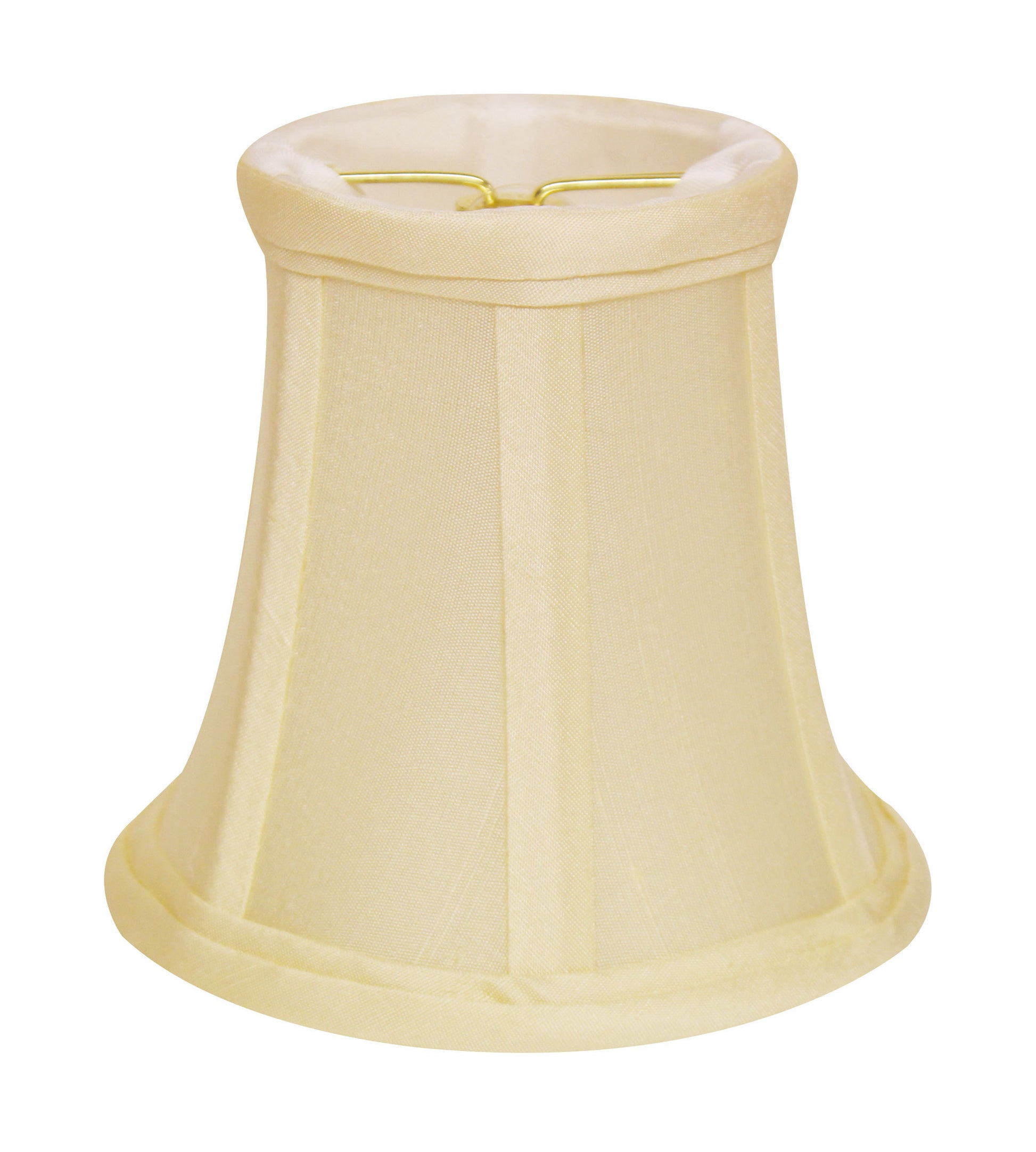 Pure Silk Dupioni Chandelier Lampshade With Flame