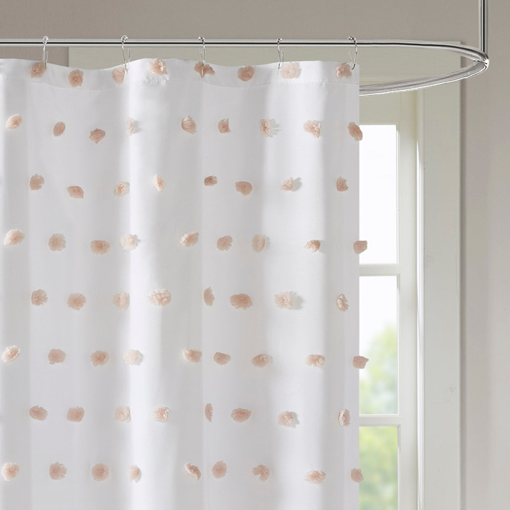 Shower Curtain blush-cotton