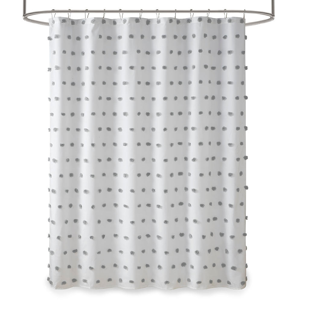 Shower Curtain grey-polyester