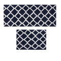 Reversible High Pile Tufted Microfiber Bath Rug navy-microfiber