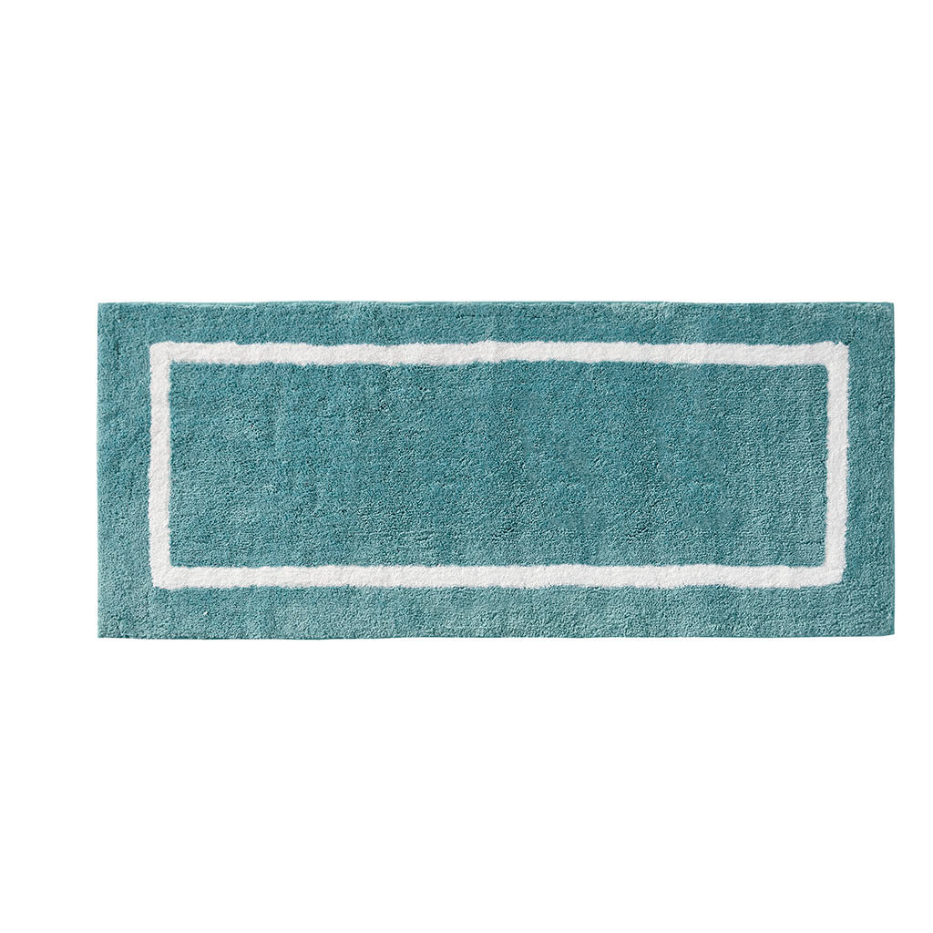 Reversible High Pile Tufted Microfiber Bath Rug aqua-microfiber