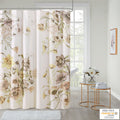 Printed Cotton Shower Curtain blush-cotton