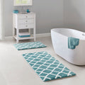 Reversible High Pile Tufted Microfiber Bath Rug aqua-microfiber