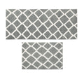 Reversible High Pile Tufted Microfiber Bath Rug grey-microfiber