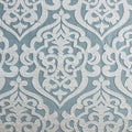 Jacquard Shower Curtain aqua+silver-polyester