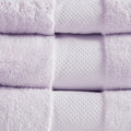 Cotton 6 Piece Bath Towel Set lavender-cotton