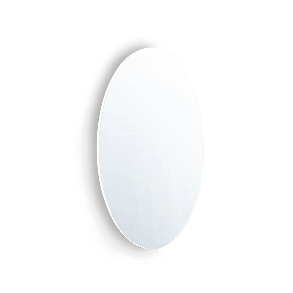 Frameless Beveled Wall Mounted Bathroom Mirror,