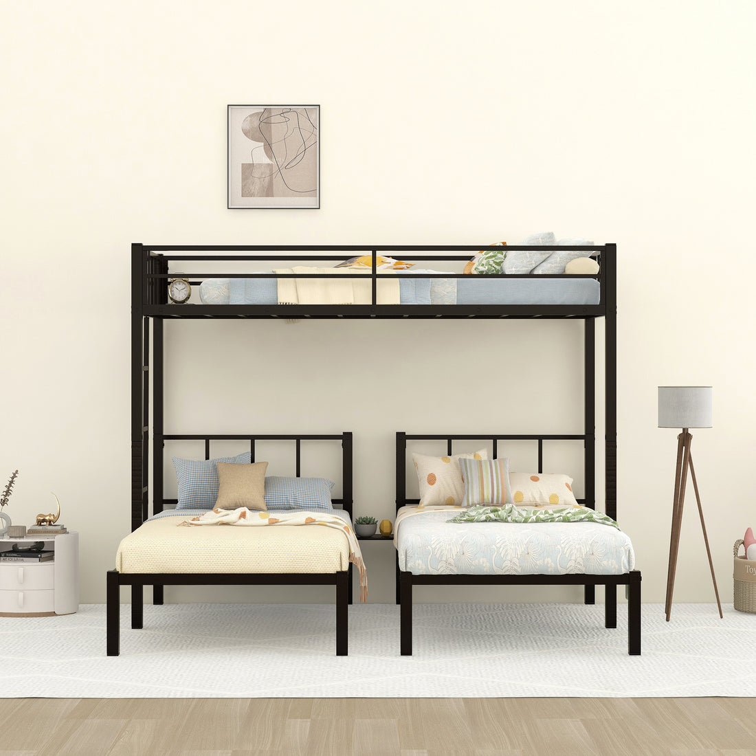 Twin Over Twin & Twin Bunk Beds For 3, Twin Xl