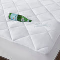 Energy Recovery Waterproof Mattress Pad white-polyester