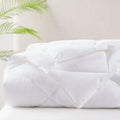 Cotton Down Alternative Featherless Comforter white-cotton