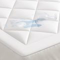 Waterproof Sofa Bed Mattress Pad white-microfiber