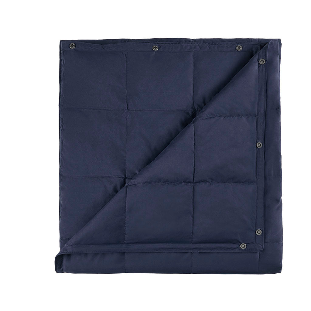 Wearable Multipurpose Throw indigo-microfiber