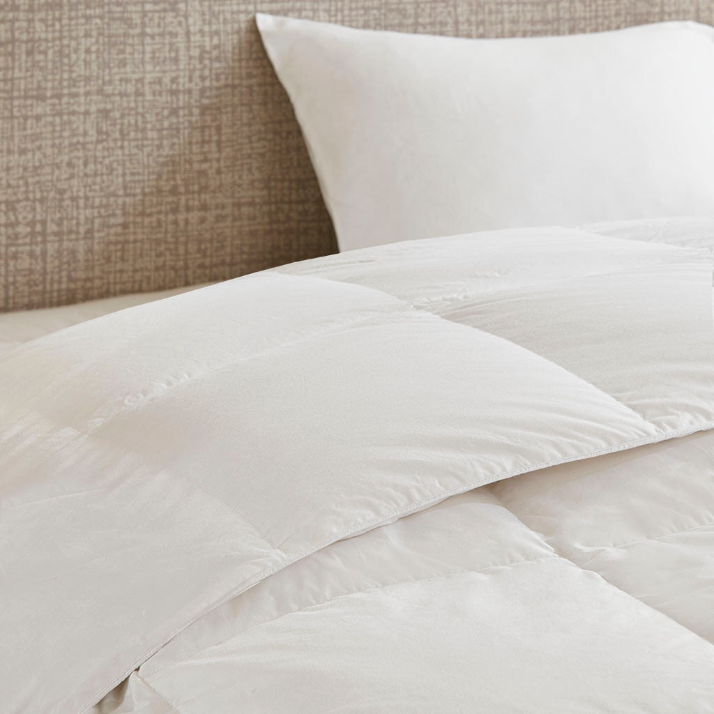 Oversized 100% Cotton Down Comforter white-cotton