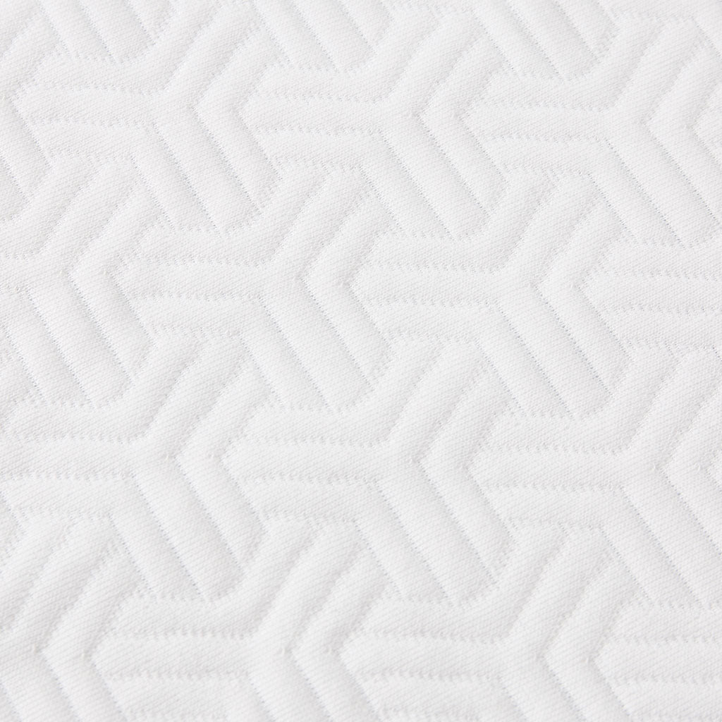 4" Memory Foam Mattress Topper white-polyester