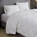 Cotton Down Alternative Featherless Comforter white-cotton