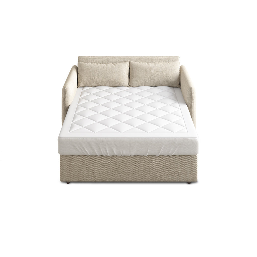 Waterproof Sofa Bed Mattress Pad white-microfiber